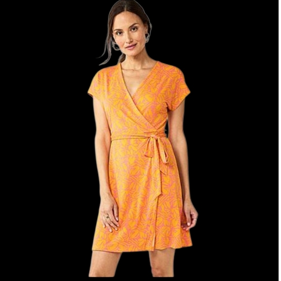 Nine West Dresses & Skirts - Nine West Size S Vibrant Orange and Pink Dress